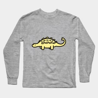 Yellow Dino Long Sleeve T-Shirt